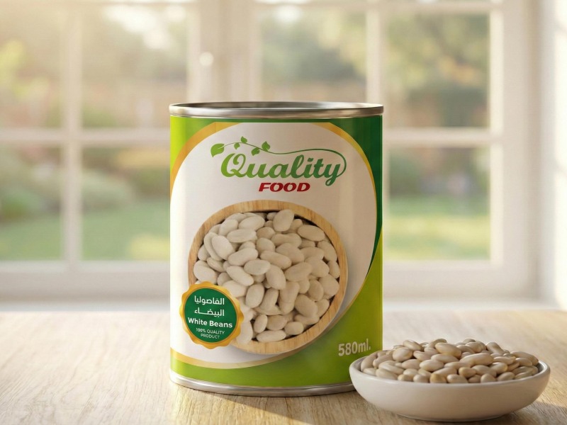 Quality Food White Beans Tins