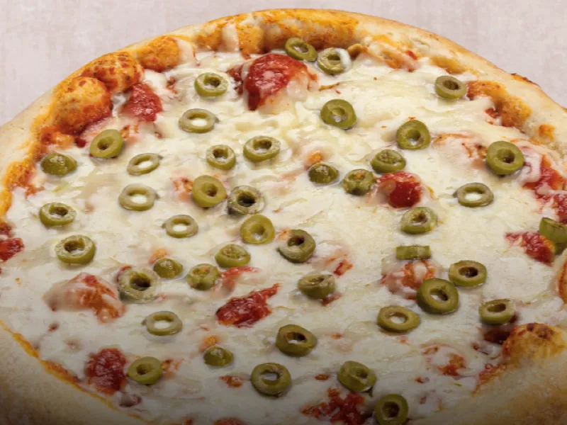 Margherita & Olives round Pizza 31 CM